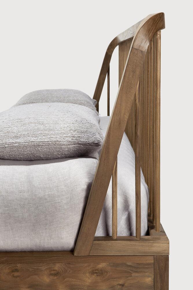 Be Home Spindle Solid Reclaimed Teak Bed Queen