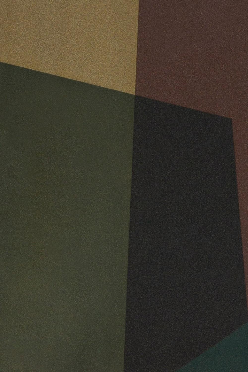 Be Home Square Glass Angle Tray Slate Small