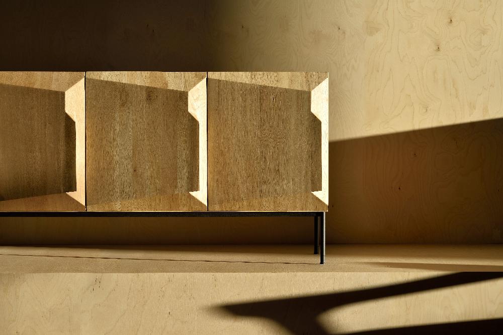 Be Home Stairs Oak Sideboard 3 Doors