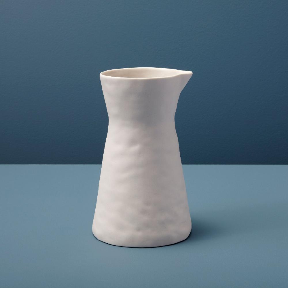 Be Home Tam Stoneware Carafe Pearl