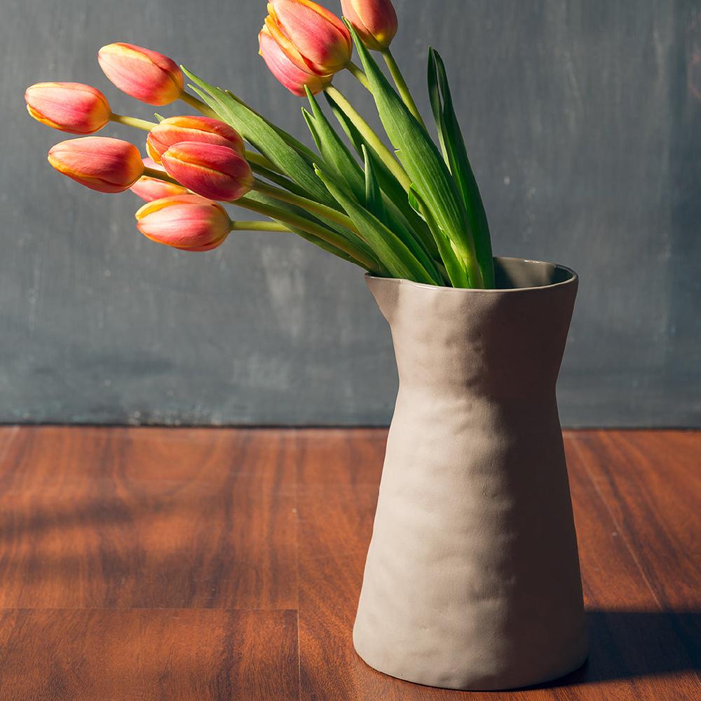 Be Home Tam Stoneware Carafe Sterling