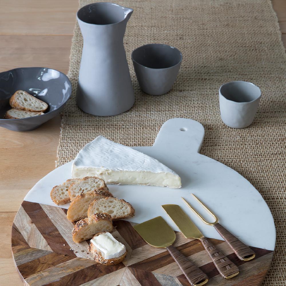 Be Home Tam Stoneware Carafe Sterling