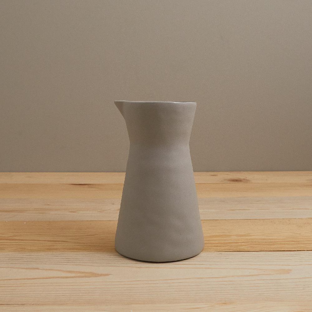 be home Tam Stoneware Carafe Sterling
