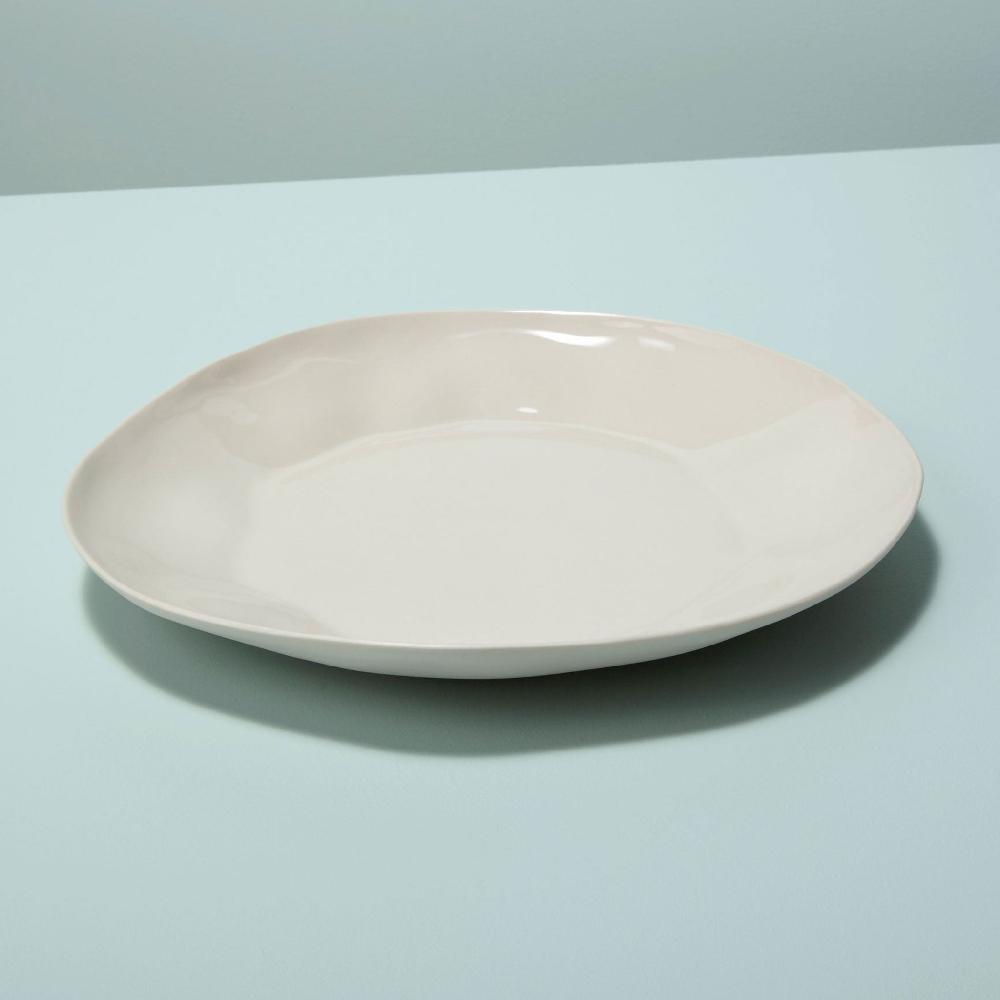 Be Home Tam Stoneware Dinner Plate Pearl Set Of 4