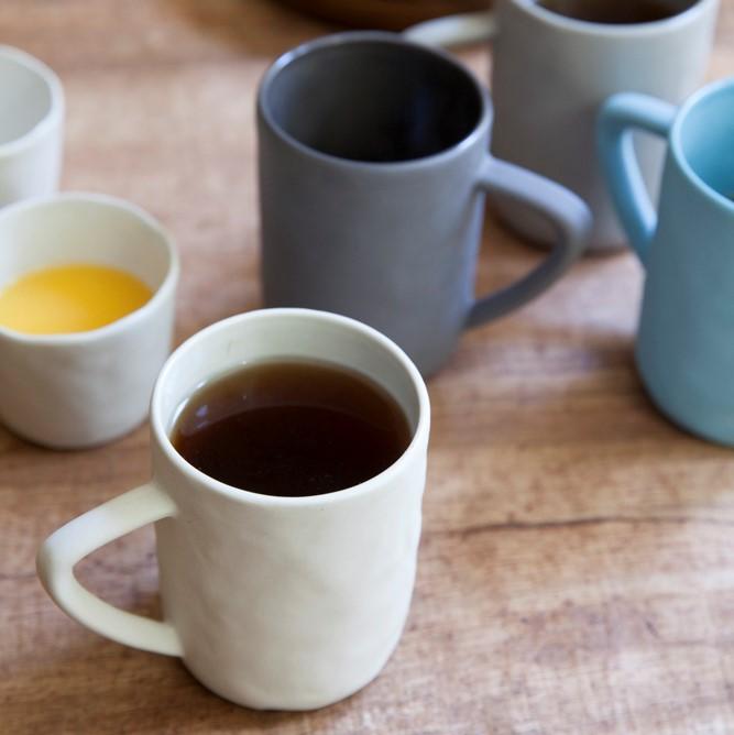 Be Home Tam Stoneware Mug Pearl Set Of 4