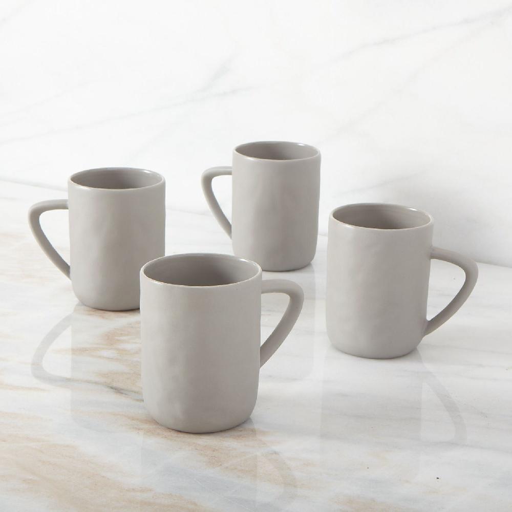 Be Home Tam Stoneware Mug Sterling Set Of 4