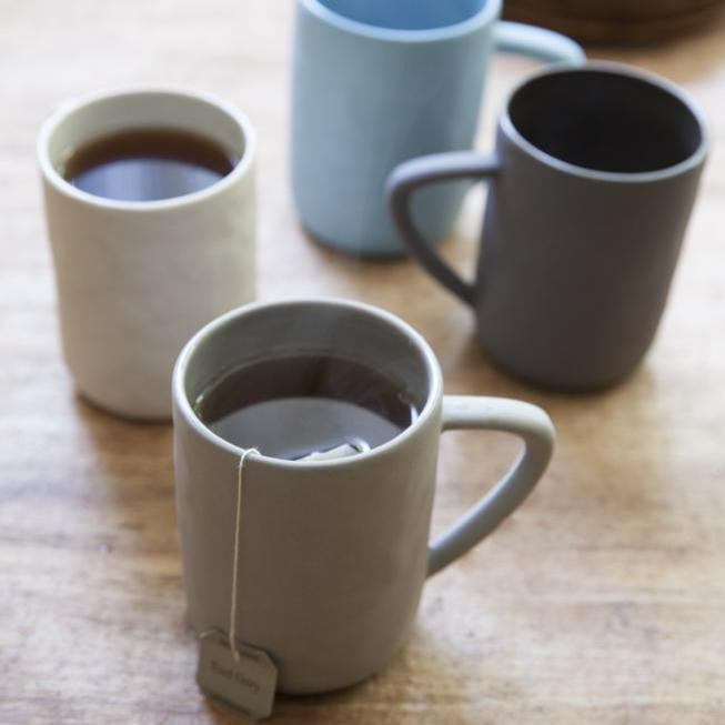 Be Home Tam Stoneware Mug Sterling Set Of 4