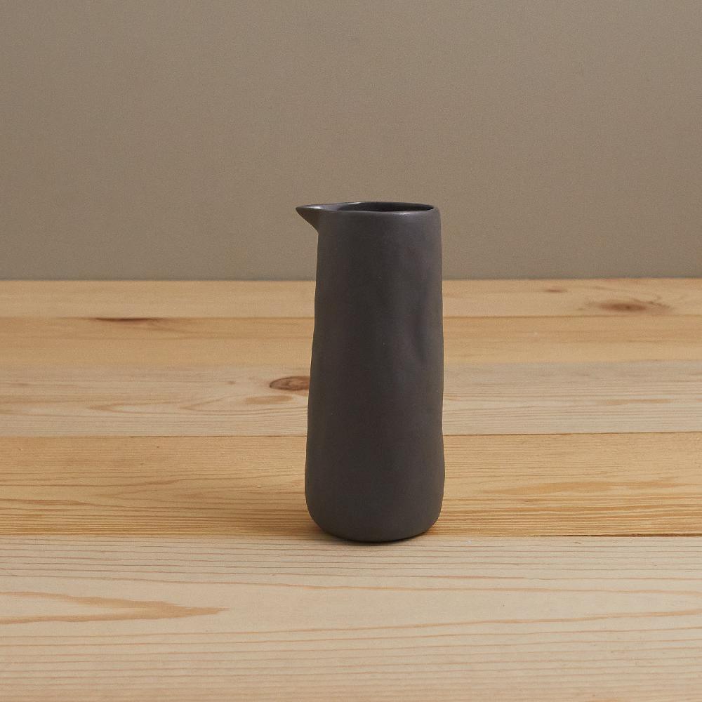 be home Tam Stoneware Pouring Carafe Slate