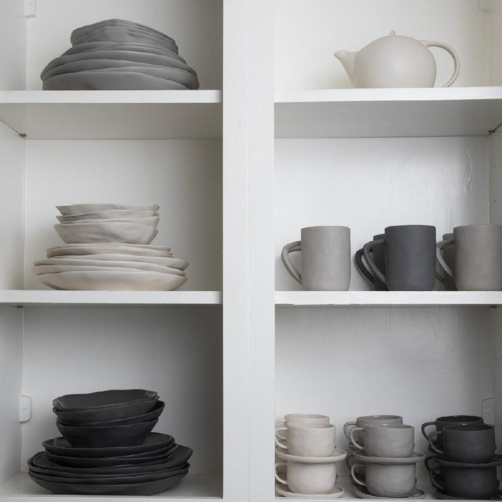 Be Home Tam Stoneware Side Bowl Sterling Set Of 4