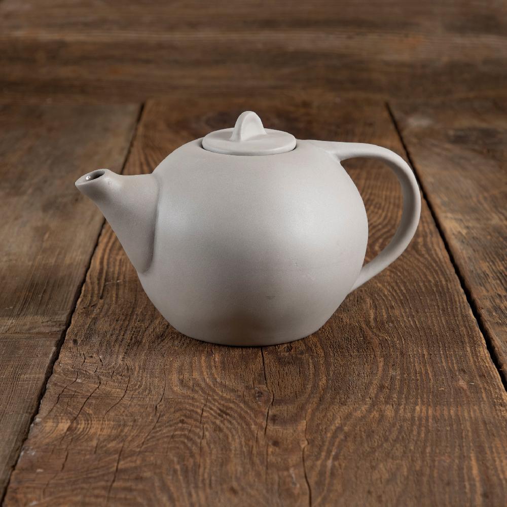 be home Tam Stoneware Teapot Sterling