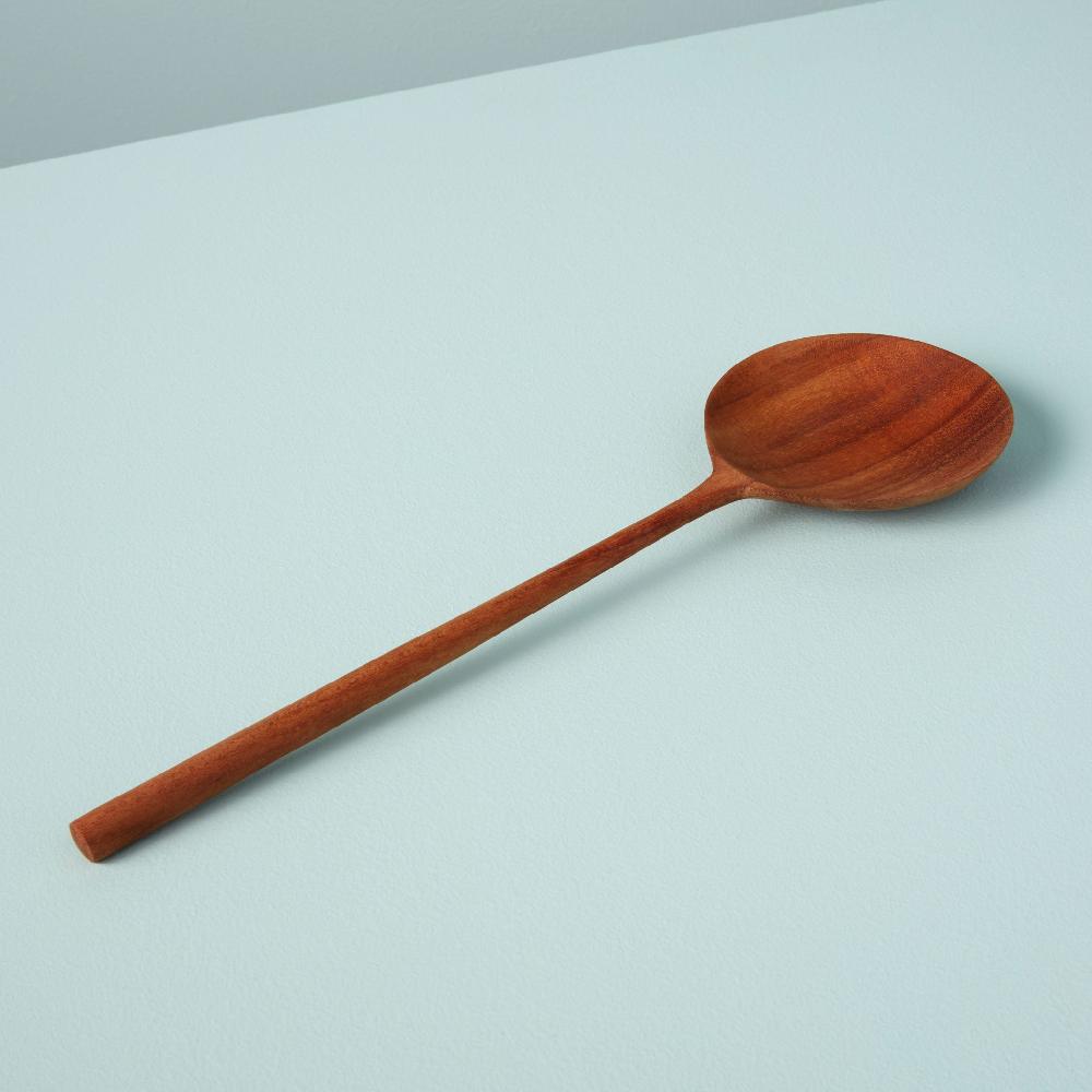 be home Teak Round Spoon