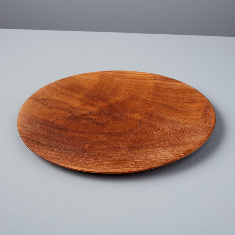 be home Teak Salad Plate