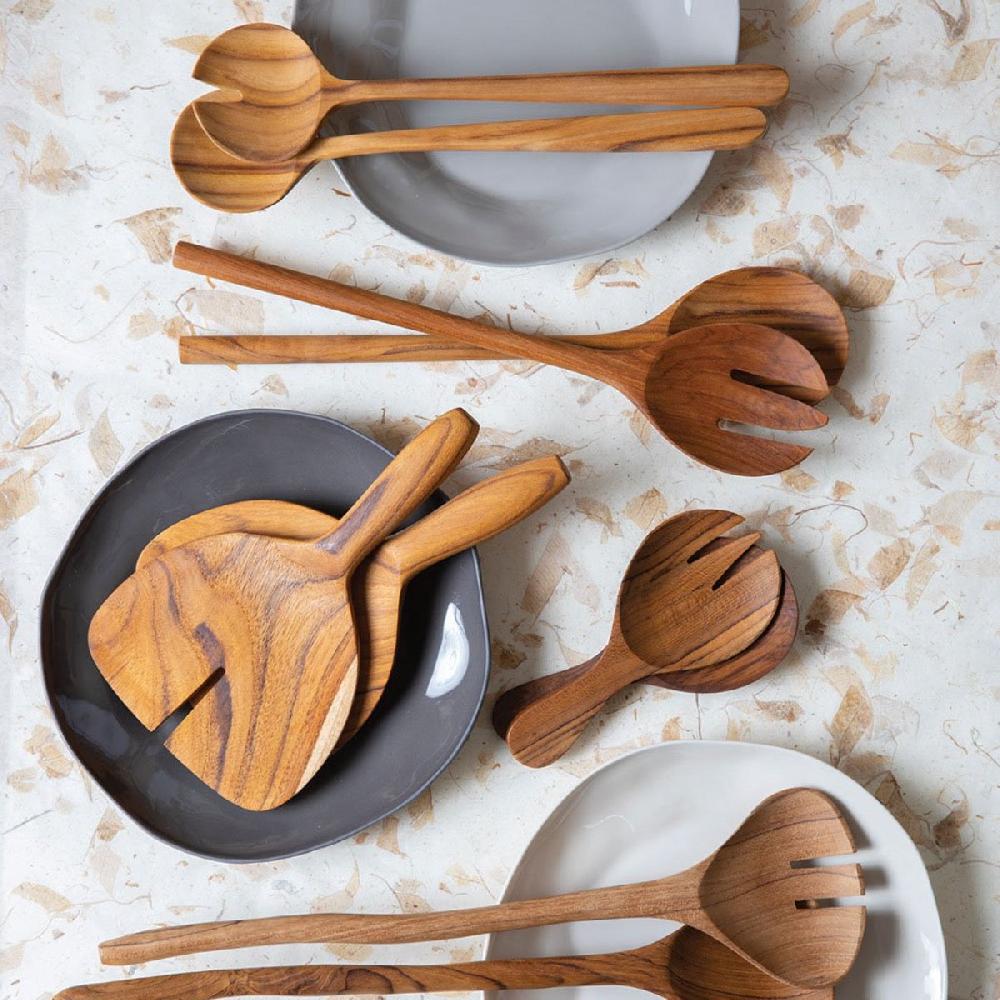 Be Home Teak Serving Set Large