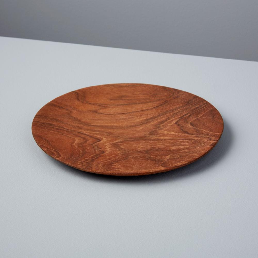 be home Teak Side Plate