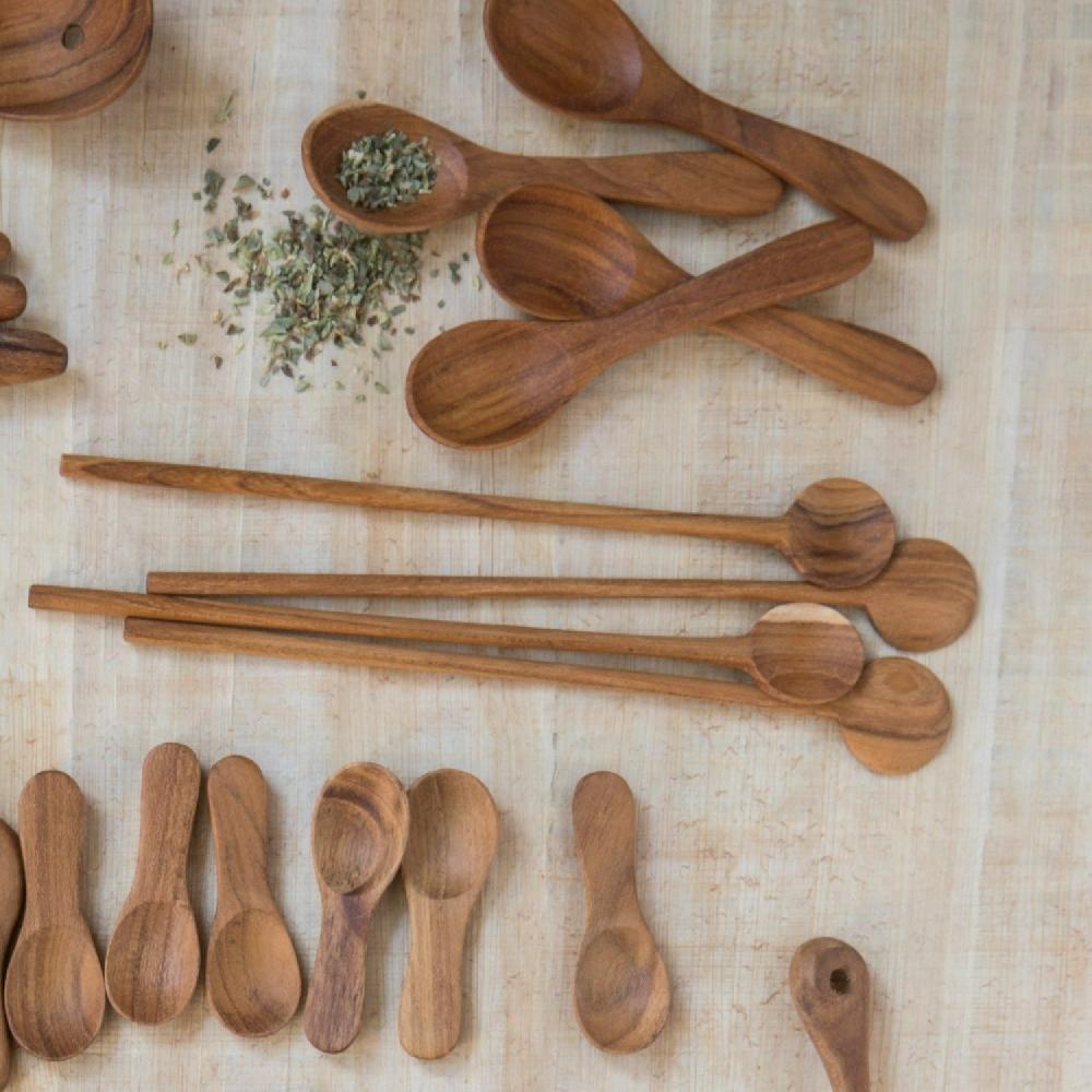 Be Home Teak Stirrers Set Of 4