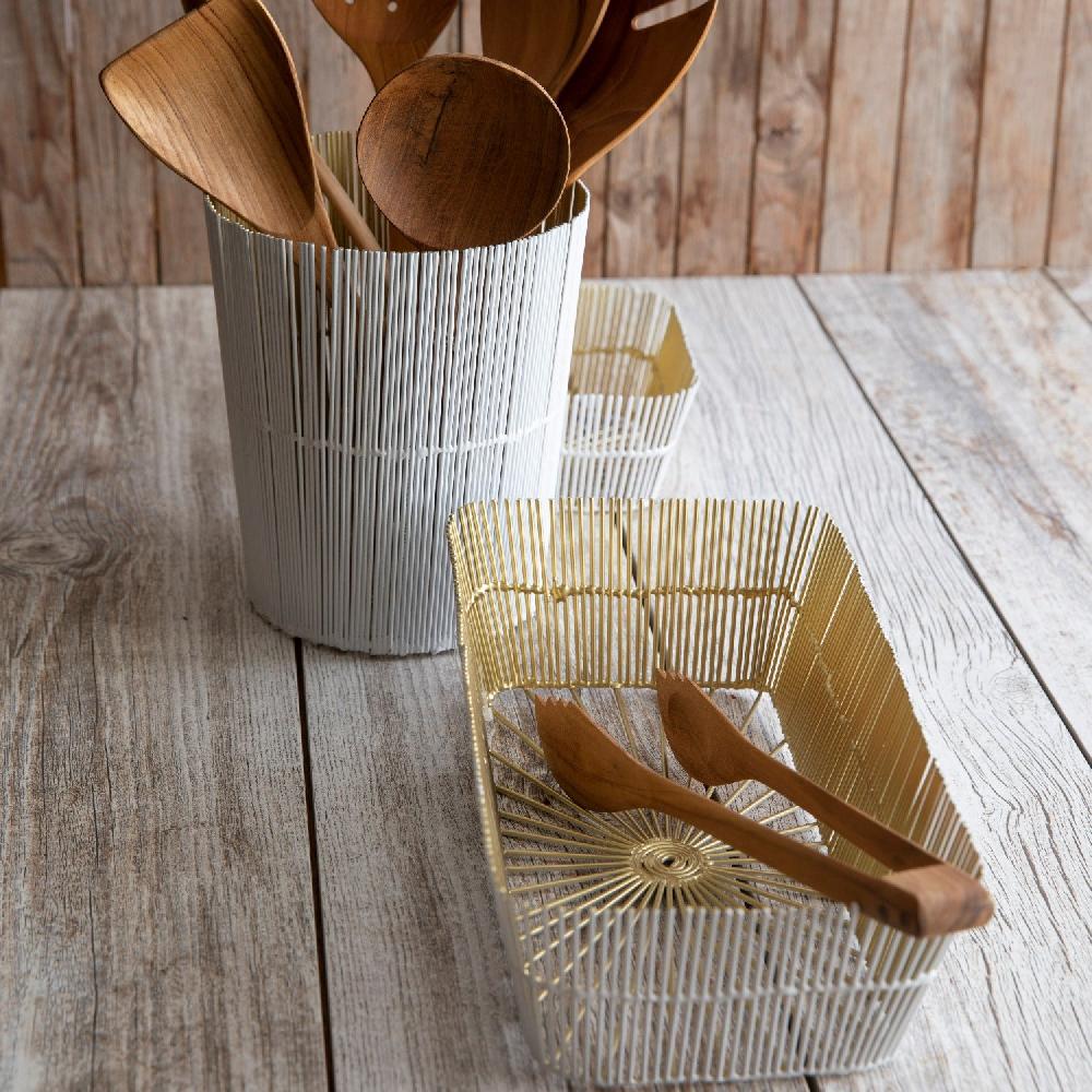 Be Home Teak Tongs Large