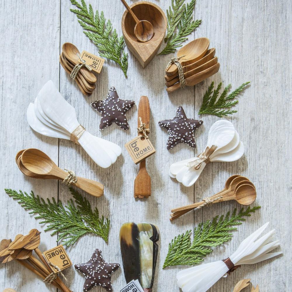 Be Home Teak Tongs Mini