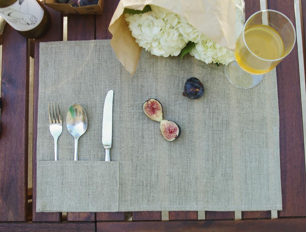 be home Thieffry Belgian Linen Placemat