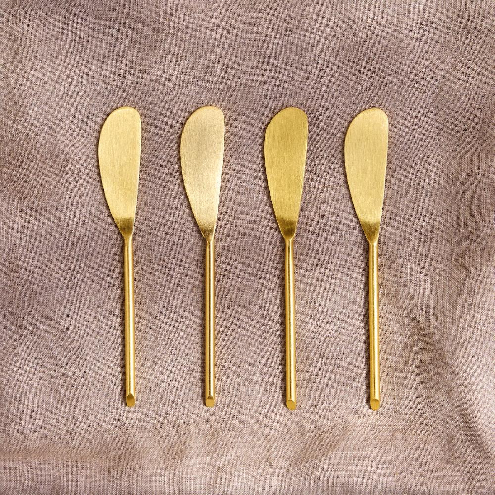 be home Thin Gold Small Spreader Set of 4