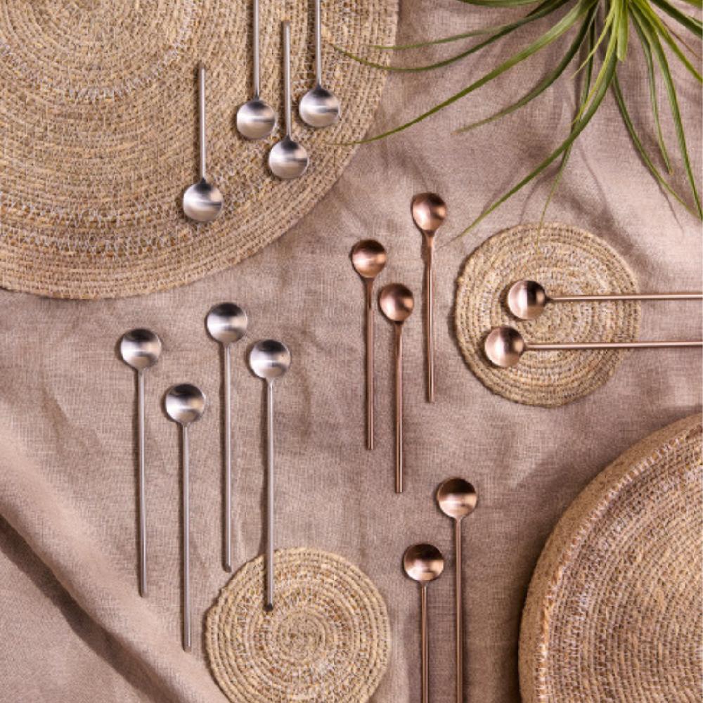 Be Home Thin Rose Long Spoon Set Of 4