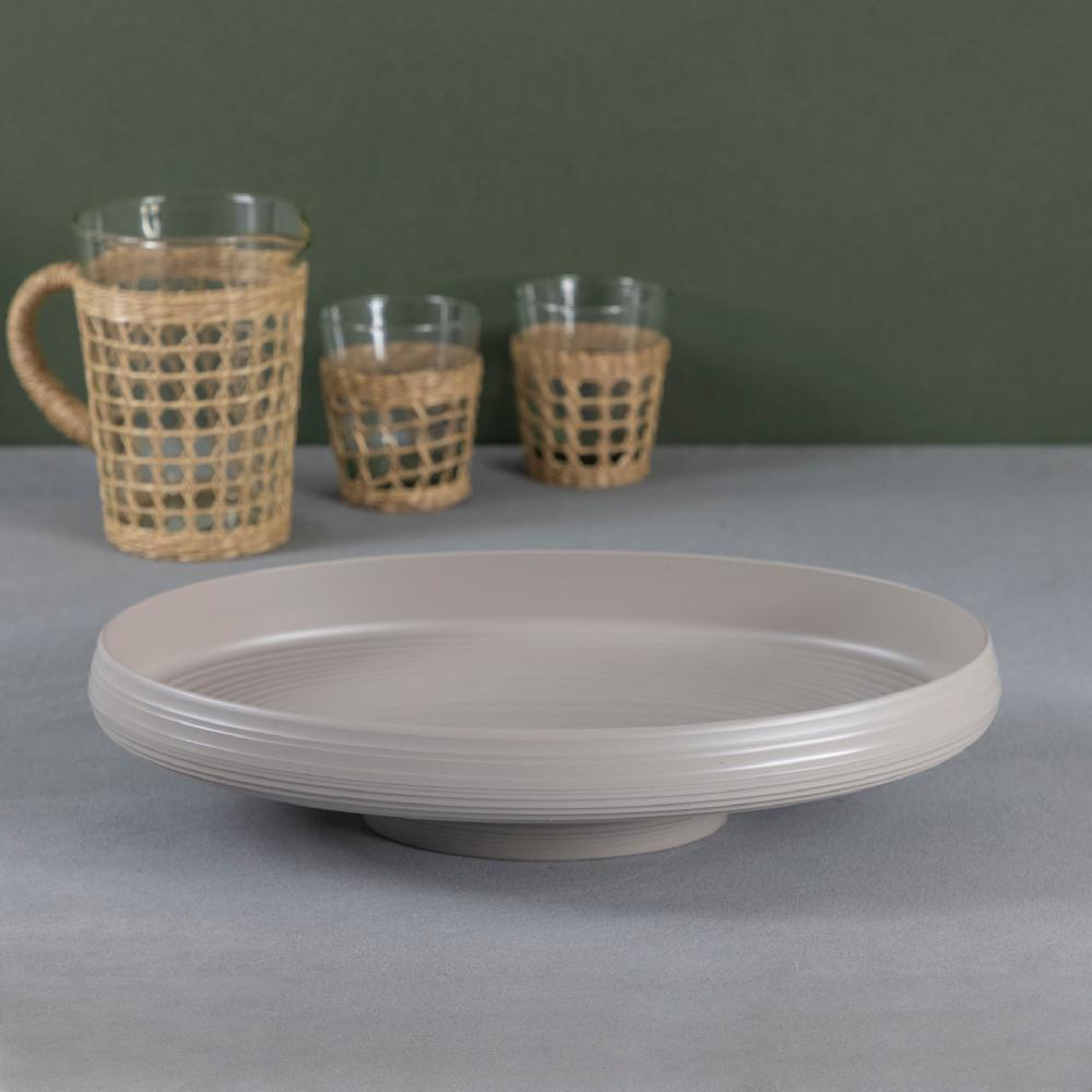 Be Home Tierra Fruit Bowl Taupe