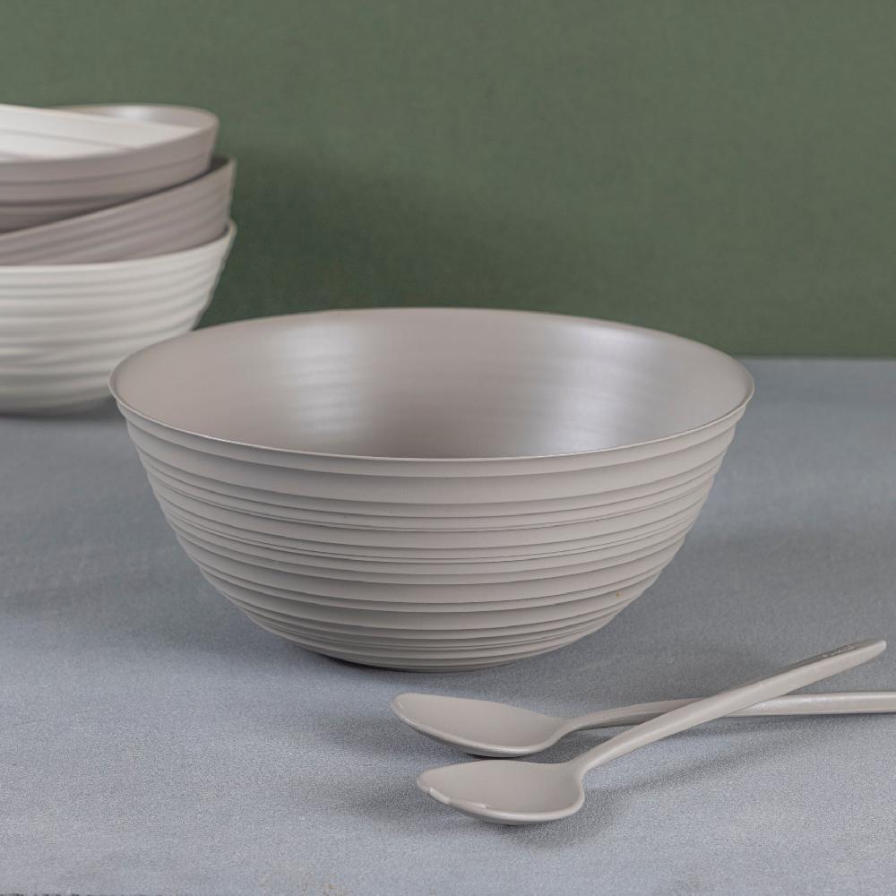 Be Home Tierra Serving Set Taupe