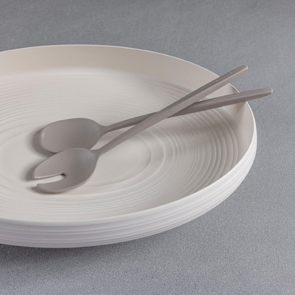 be home Tierra Serving Set Taupe