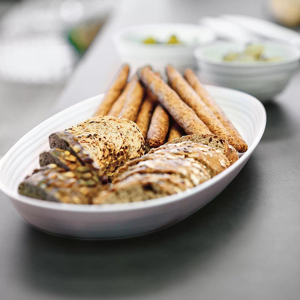 Be Home Tierra Serving Tray White