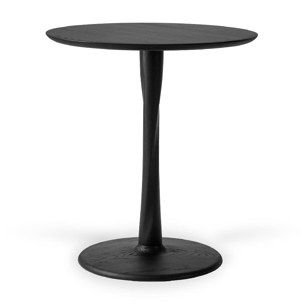 Be Home Torsion Black Dining Table 28"