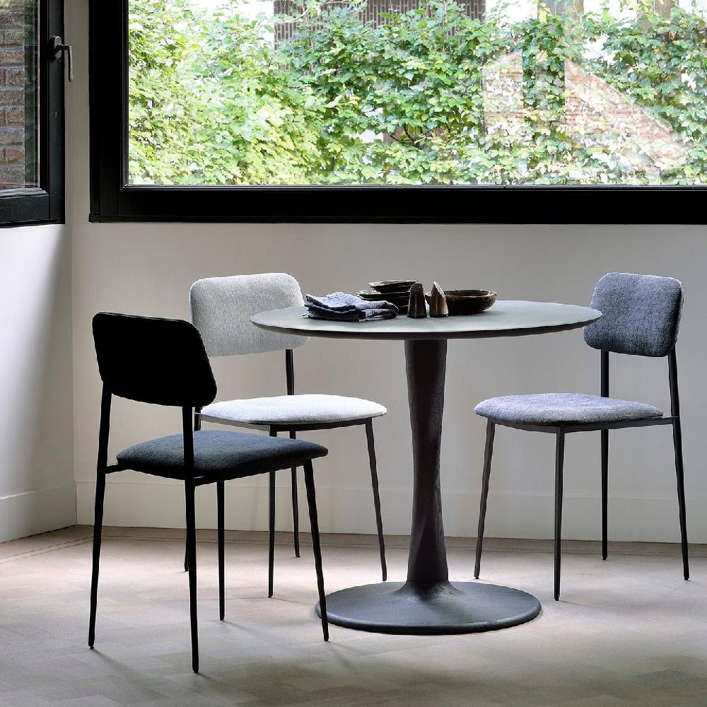 be home Torsion Black Dining Table 35.5"