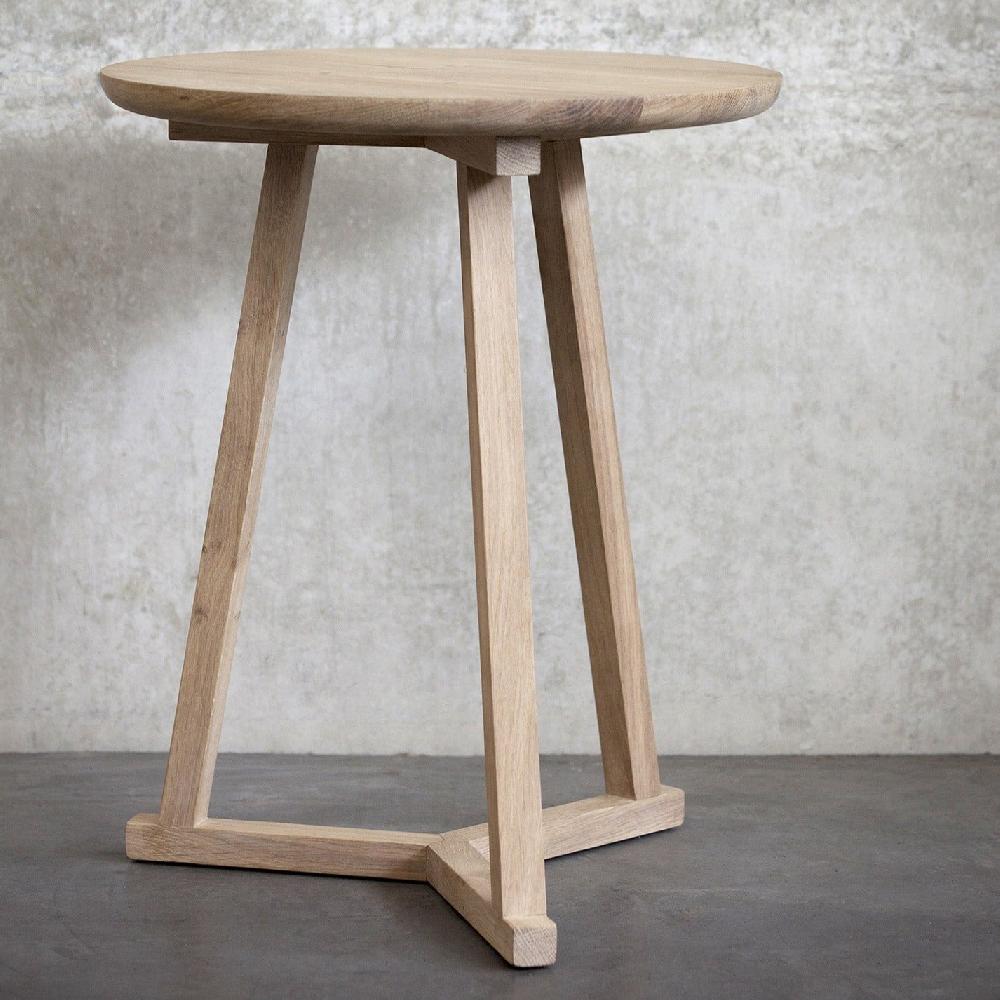 be home Tripod Side Table Oak