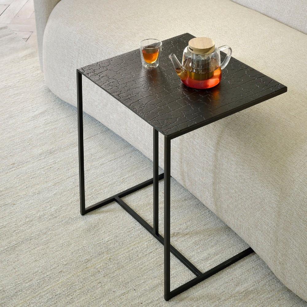 be home Triptic Side Table Black