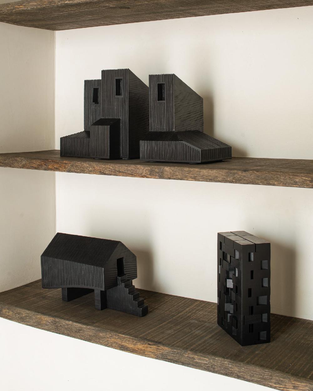 Be Home Urban House Object Black Mahogany