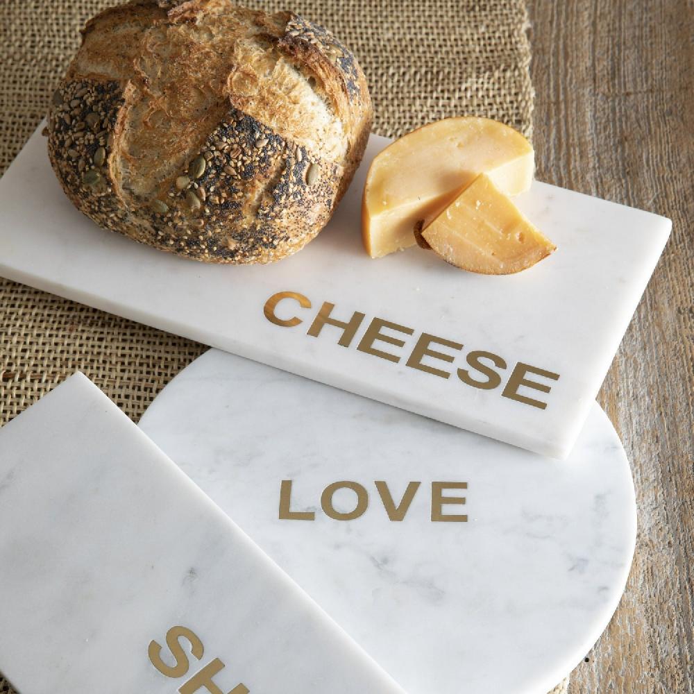 Be Home Verona Marble "Cheese" Board