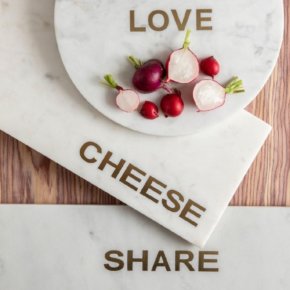Be Home Verona Marble "Cheese" Board