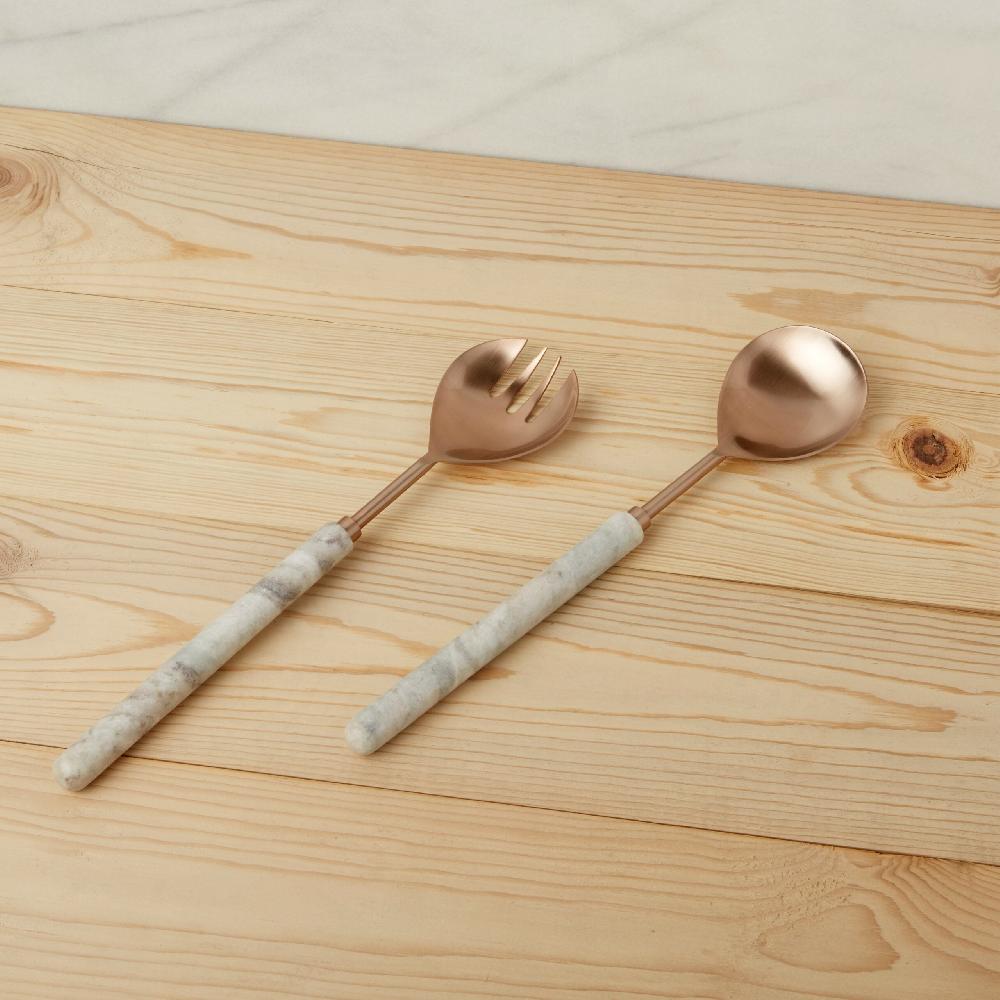 be home Waterfall Marble Serving Set