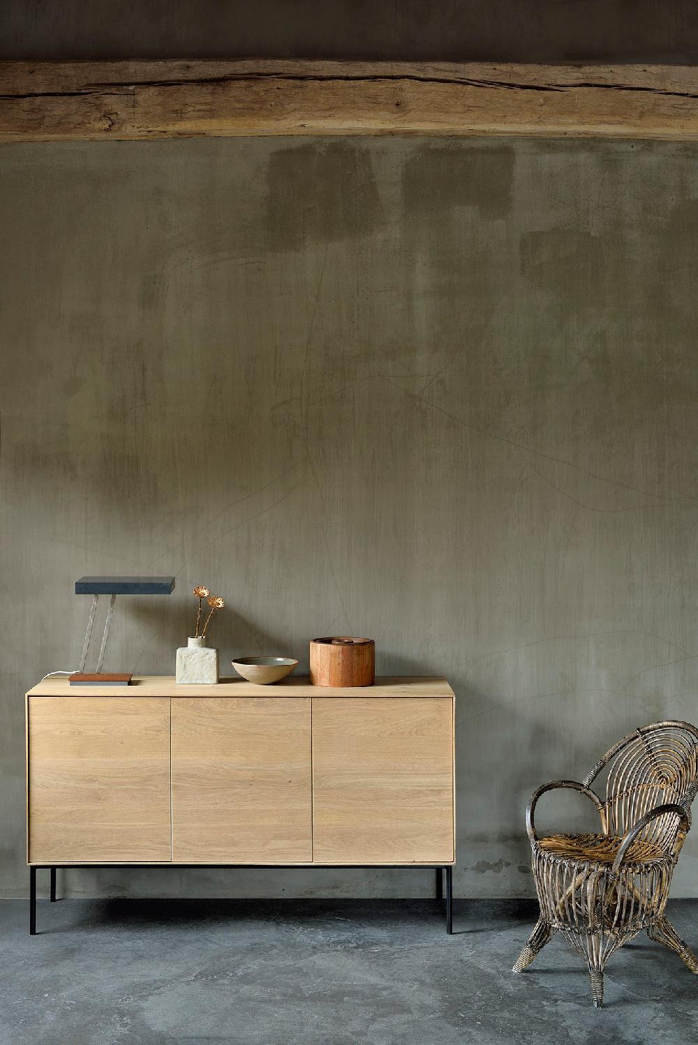 Be Home Whitebird Oak Sideboard 3 Doors