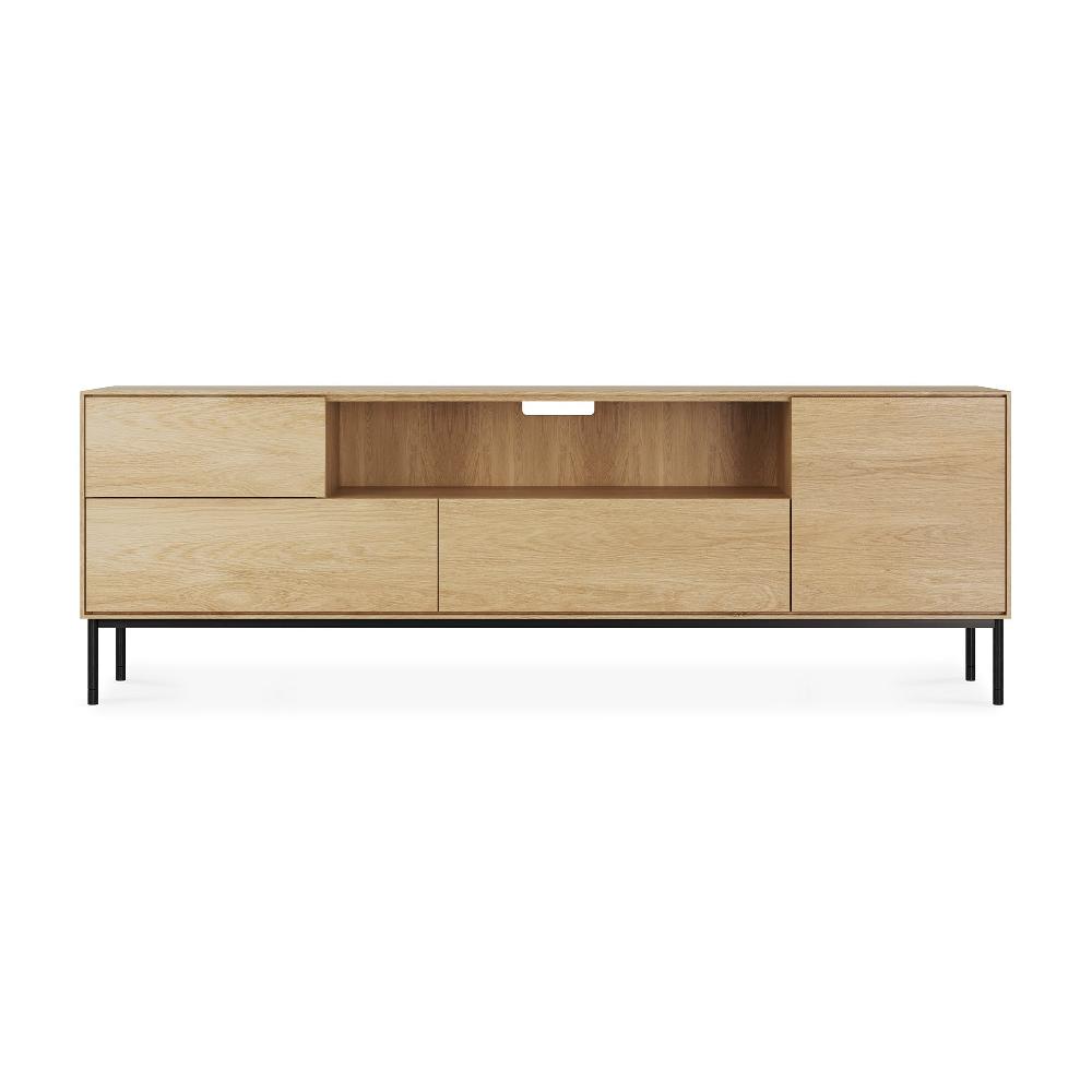 Be Home Whitebird Solid Oak Media Console