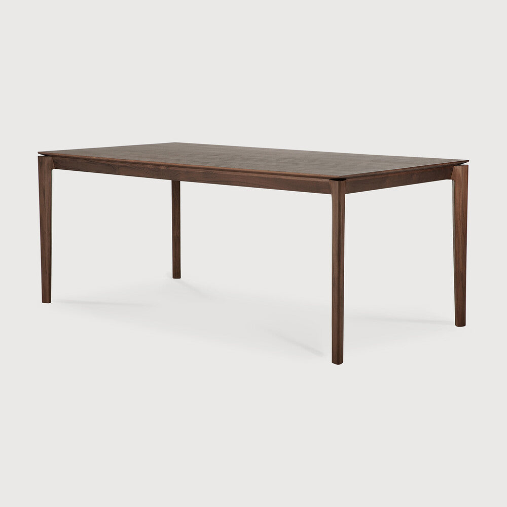 Be Home Bok Dining Table - Varnished Teak - Brown - Rectangular
