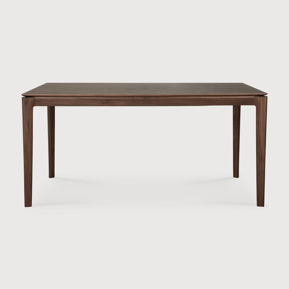 Be Home Bok Dining Table - Varnished Teak - Brown - Rectangular