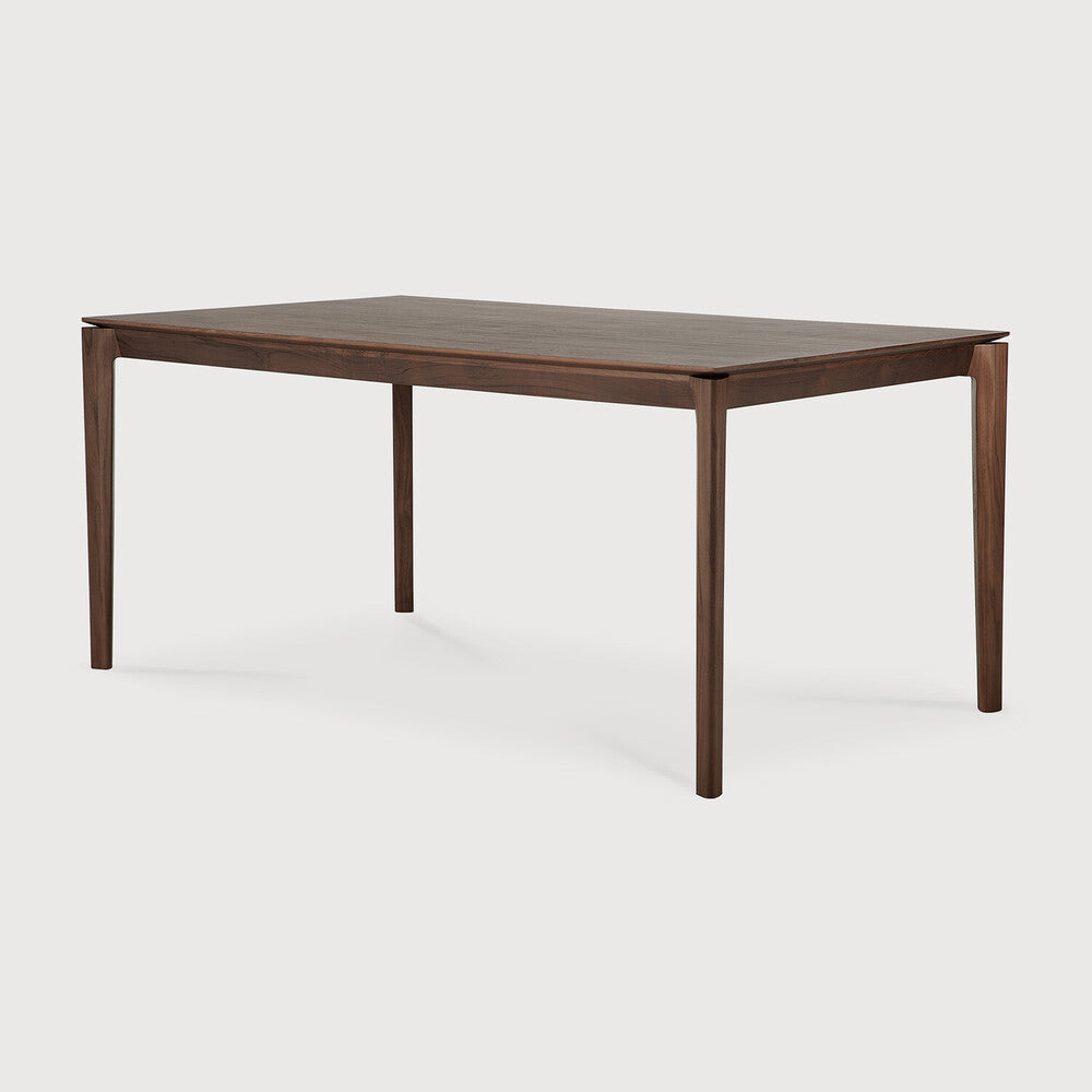 Be Home Bok Dining Table - Varnished Teak - Brown - Rectangular