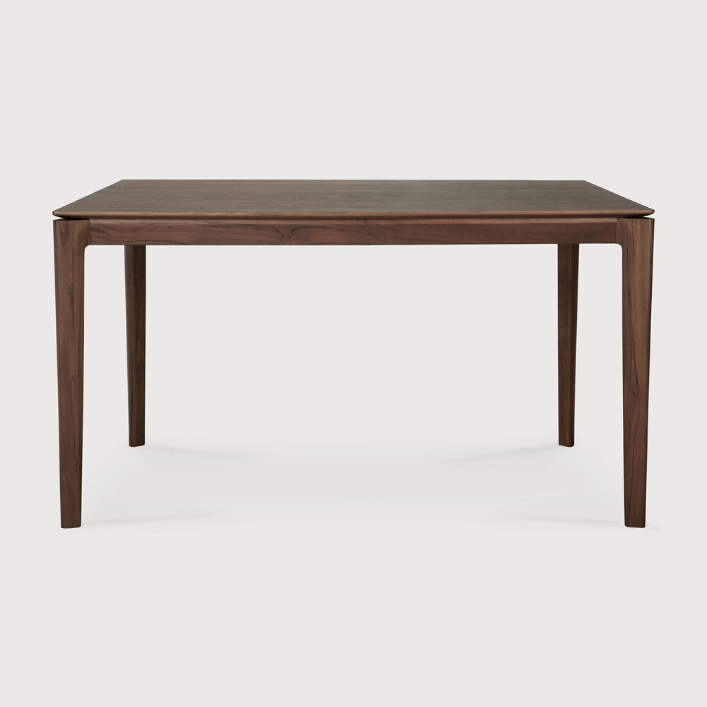 Be Home Bok Dining Table - Varnished Teak - Brown - Rectangular