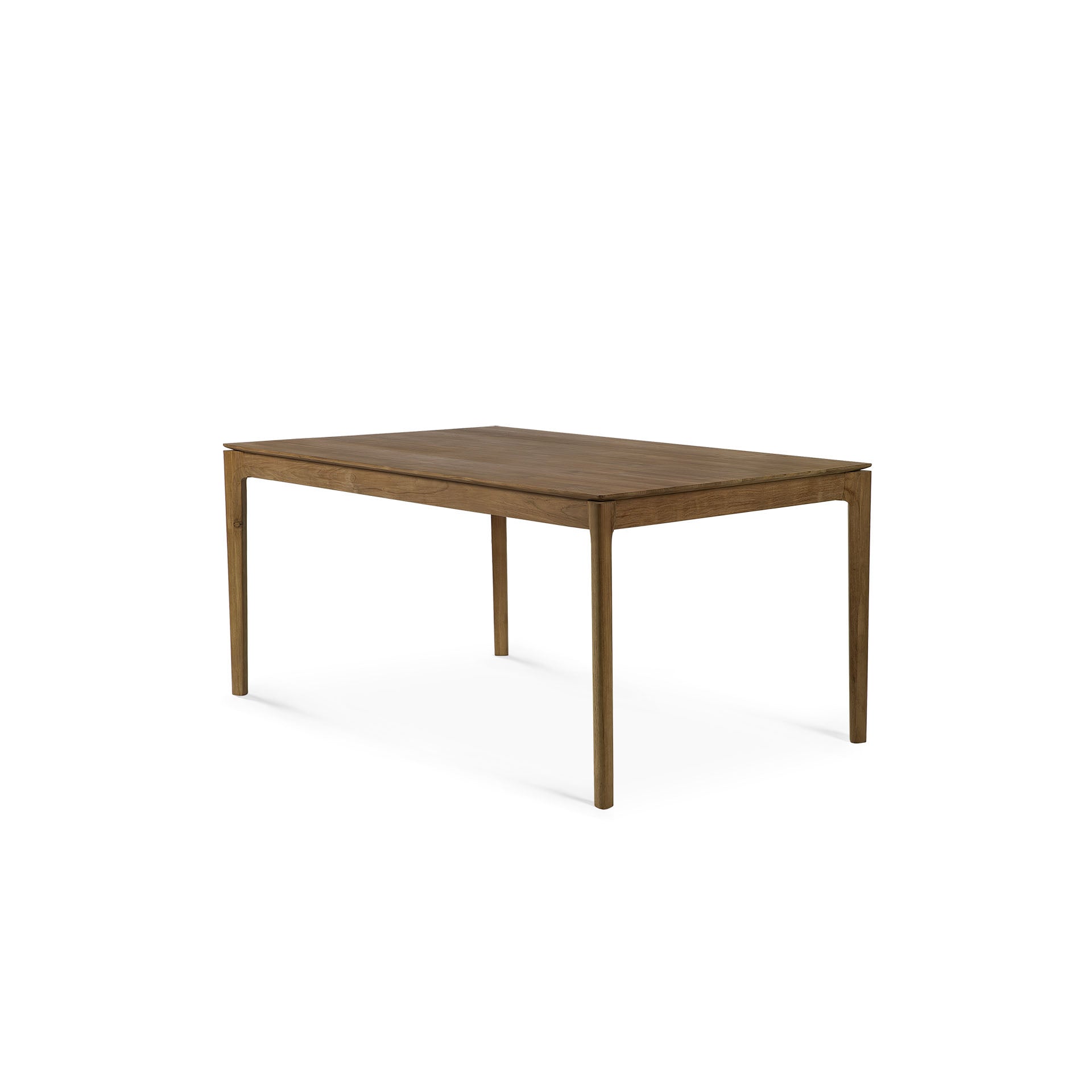 Be Home Bok Solid Teak Extendable Dining Table 71"/ 110.5"