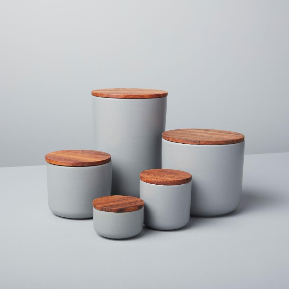 Be Home Brampton Stoneware Extra Large Canister Storm