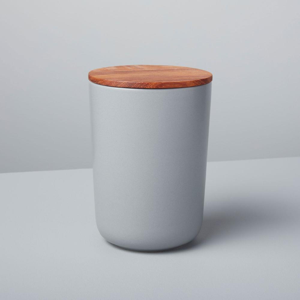 be home Brampton Stoneware Extra Large Canister Storm