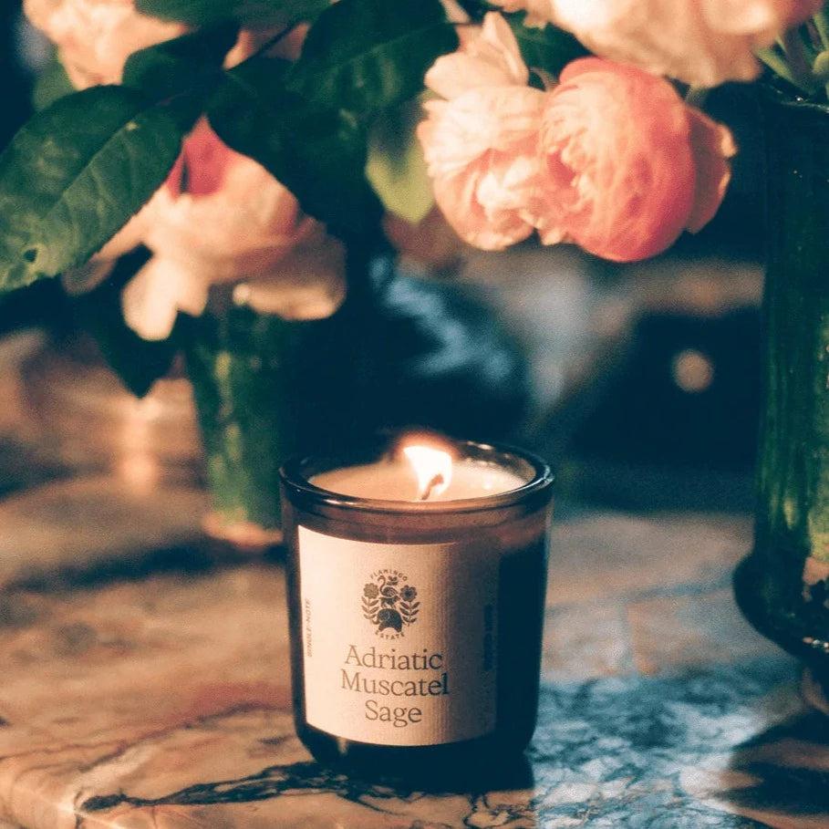 Be Home Flamingo Estate Candle Adriatic Muscatel Sage