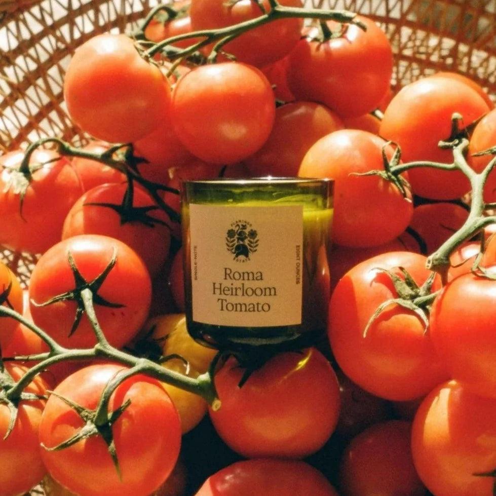 be home Flamingo Estate Candle Roma Heirloom Tomato