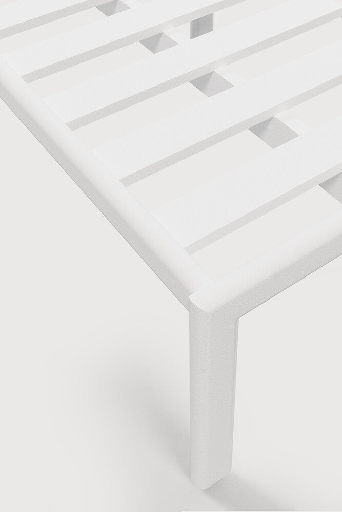 Be Home Jack Outdoor Footstool Frame - Aluminium - White