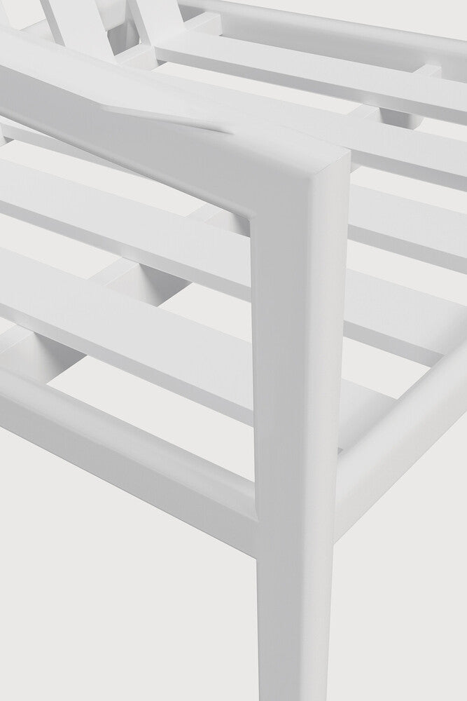 Be Home Jack Outdoor Lounge Chair Frame - Aluminium - White