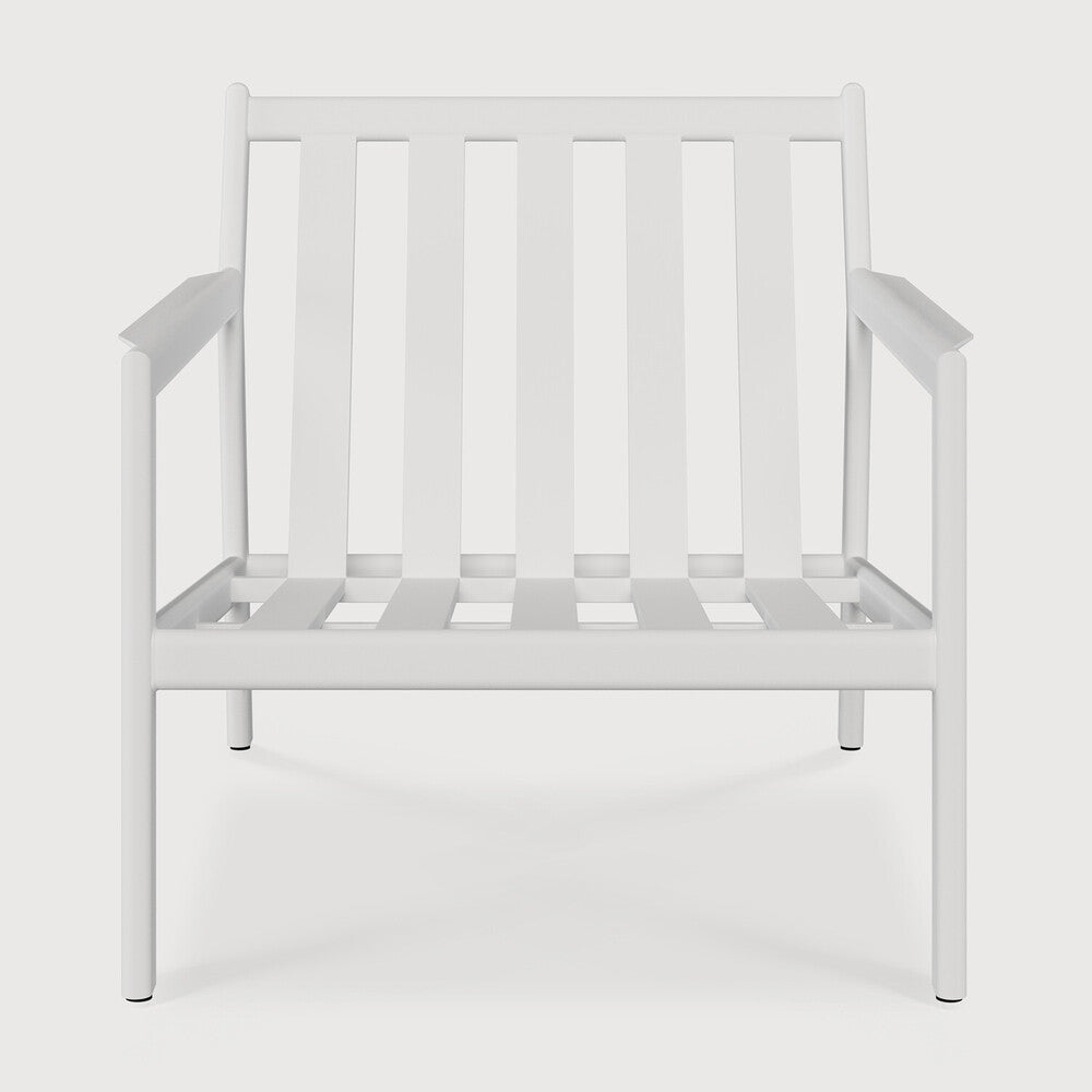 be home Jack outdoor lounge chair frame - aluminium - white